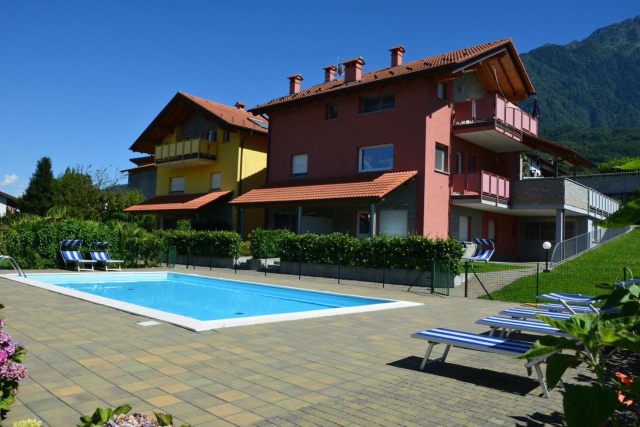 Residence Girasole Casa Rossa A Colico Exterior foto